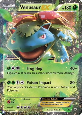 Venusaur EX (001/83) Holofoil [Generations] - Ultra Rare