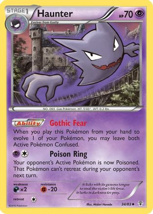 Haunter (034/83) [Generations] - Uncommon
