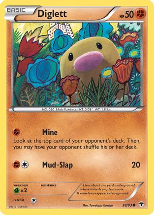 Diglett (038/83) Reverse Holofoil [Generations] - Common