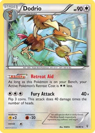 Dodrio (56/83) [Generations] - Rare