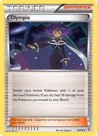 Olympia (66/83) Reverse Holofoil [Generations] - Uncommon