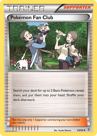 Pokemon Fan Club (069/83) Reverse Holofoil [Generations] - Uncommon