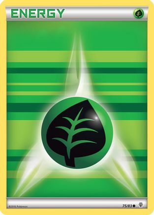 Grass Energy (075/83) Reverse Holofoil [Generations] - Common