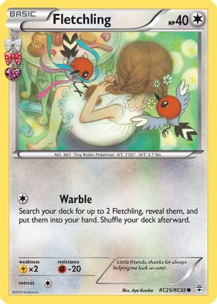Fletchling (RC25/83) [Generations Radiant Collection] - Common
