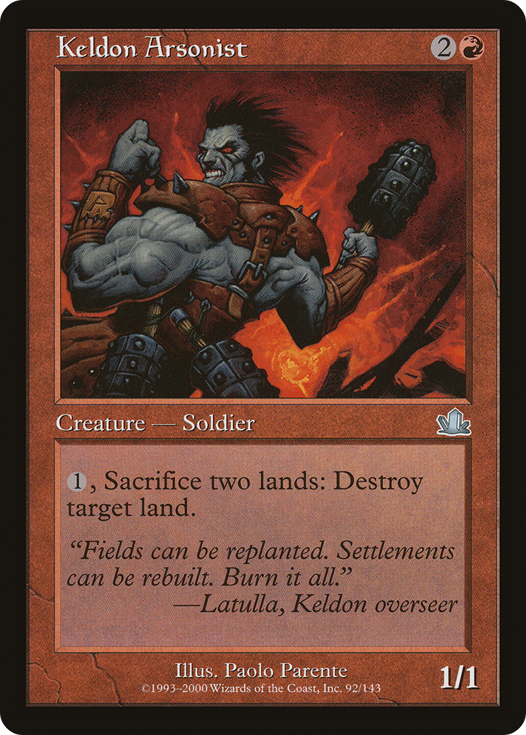 Keldon Arsonist (PCY-092) - Prophecy Foil
