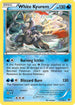 White Kyurem 021  - Holofoil XY  Fates Collide - Holo Rare