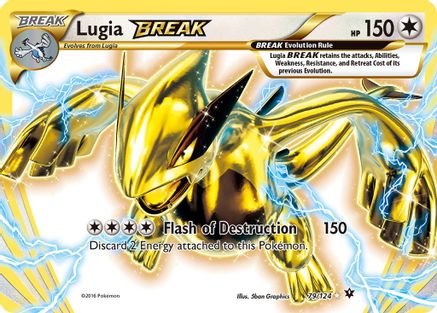 Lugia BREAK (079/124) Holofoil [Fates Collide] - Rare BREAK