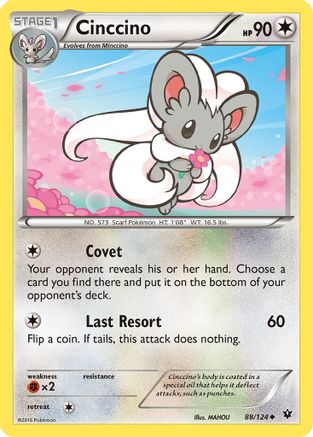 Cinccino (088/124) [Fates Collide] - Uncommon