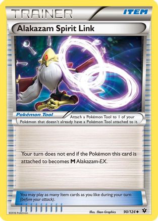 Alakazam Spirit Link (090/124) [Fates Collide] - Uncommon