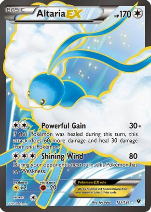 Altaria EX (Full Art) (123/124) Holofoil [Fates Collide] - Ultra Rare