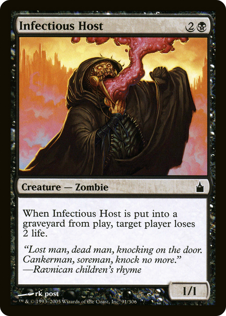 Infectious Host (RAV-091) - Ravnica: City of Guilds Foil