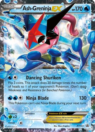 Ash-Greninja EX (XY133/211) Holofoil [XY Promos] - Promo
