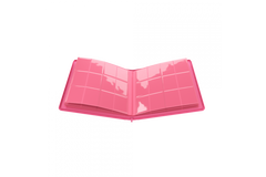 Gamegenic Zip-Up Album 24-Pocket - Pink | Eastridge Sports Cards