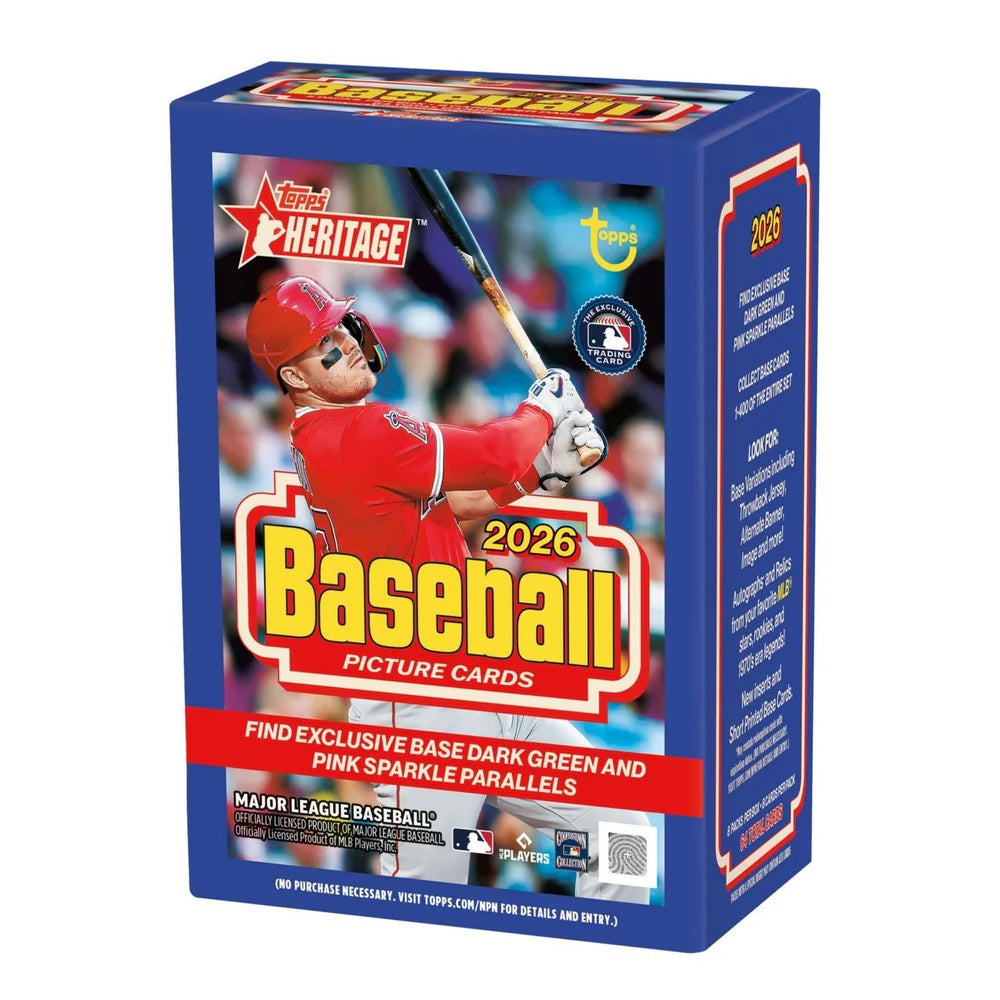 2026 Topps Heritage Baseball Blaster Box
