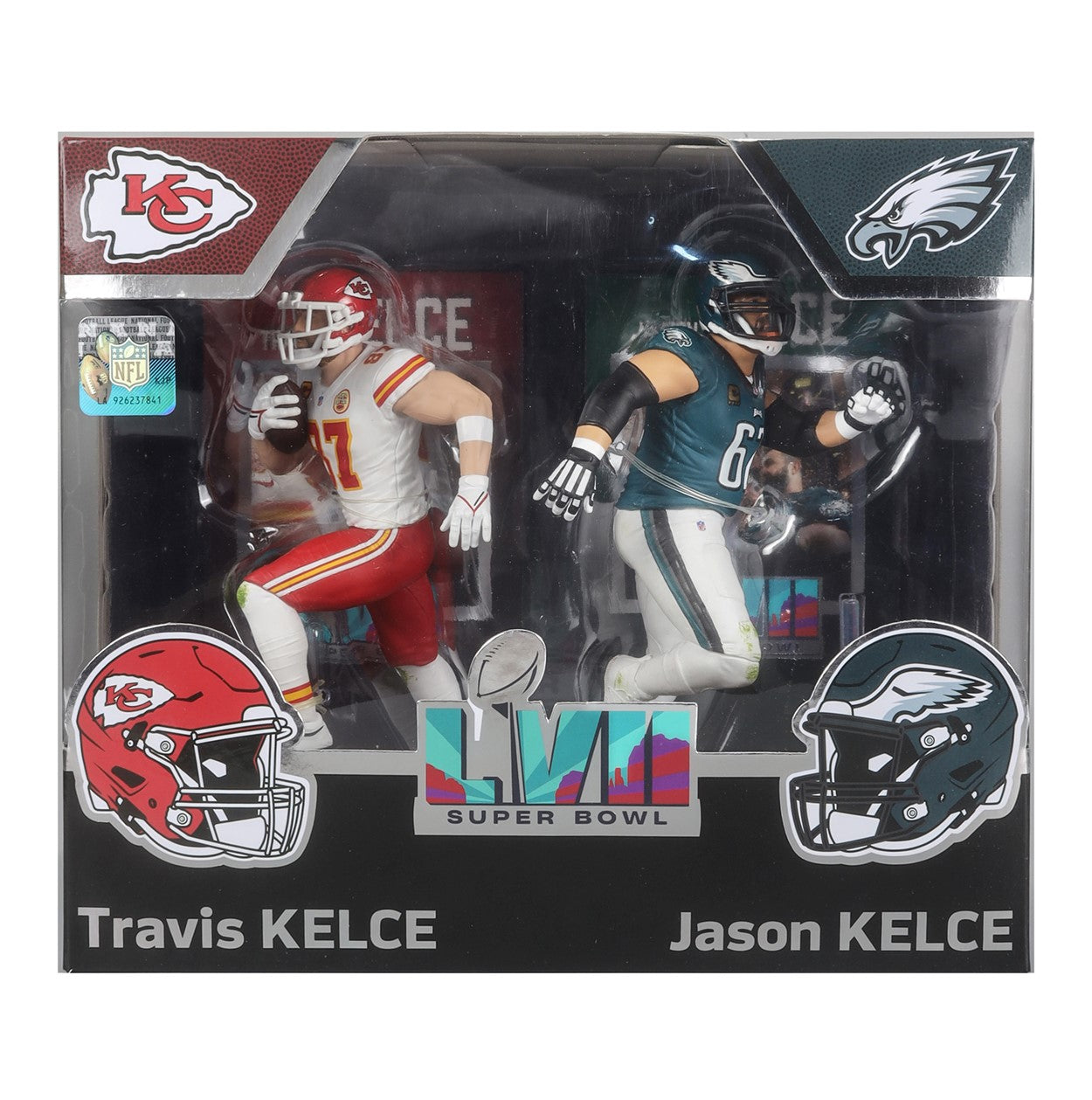 McFarlane NFL Posed - Travis Kelce  / Jason Kelce
