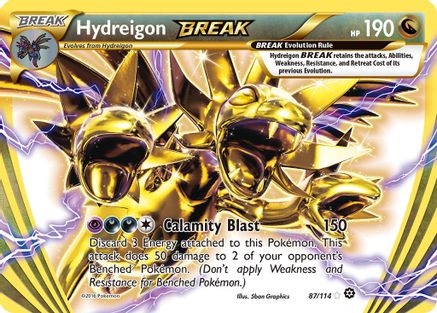 Hydreigon BREAK (087/114) Holofoil [Steam Siege] - Rare BREAK