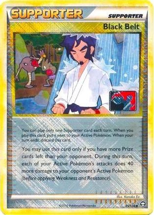 Black Belt (League Promo) (85/102) Reverse Holofoil [League & Championship Cards] - Promo