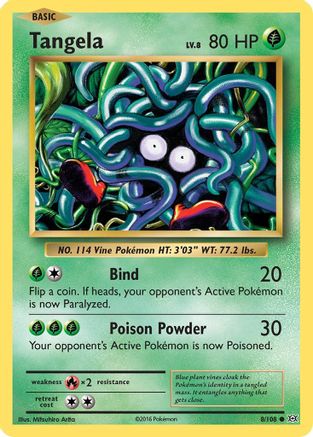 Tangela (008/108) [Evolutions] - Common