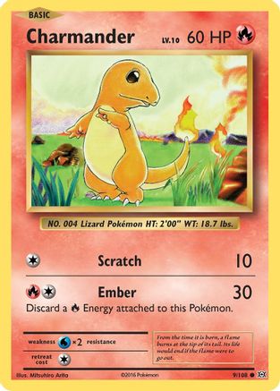 Charmander (009/108) [Evolutions] - Common