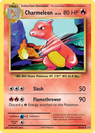 Charmeleon (010/108) [Evolutions] - Uncommon