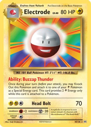 Electrode (040/108) [Evolutions] - Rare