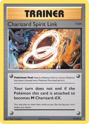 Charizard Spirit Link (075/108) [Evolutions] - Uncommon