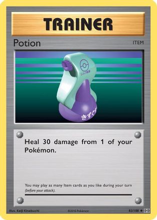 Potion (083/108) Reverse Holofoil [Evolutions] - Uncommon