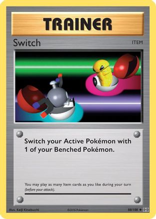 Switch (088/108) Reverse Holofoil [Evolutions] - Uncommon