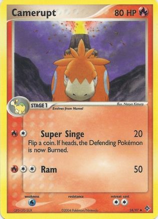 Camerupt (24) [EX Battle Stadium] - Uncommon