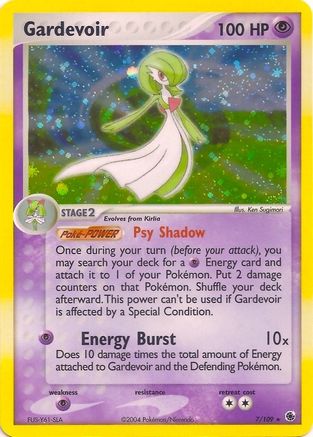 Gardevoir (Holo) (7) Holofoil [EX Battle Stadium] - Holo Rare