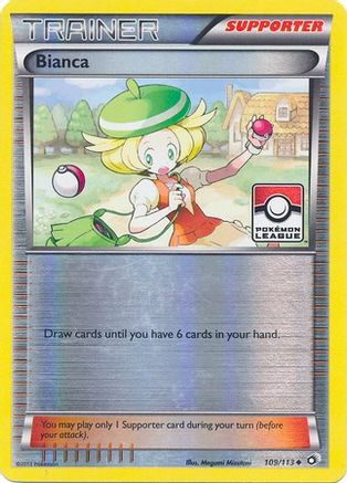 Bianca (Pokemon League) (109/113) Reverse Holofoil [League & Championship Cards] - Promo