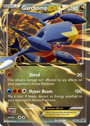 Garchomp EX - XY167 (XY167/211) Holofoil [XY Promos] - Promo