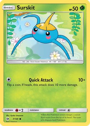Surskit (007/149) [SM Base Set] - Common