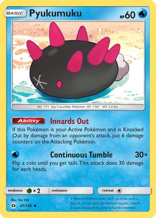 Pyukumuku (047/149) [SM Base Set] - Uncommon