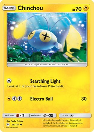 Chinchou (049/149) [SM Base Set] - Common