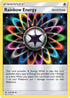 Rainbow Energy 137  - Reverse Holofoil SM Base Set - Uncommon