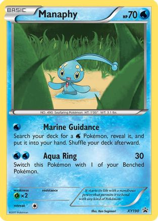 Manaphy (XY190/211) Holofoil [XY Promos] - Promo