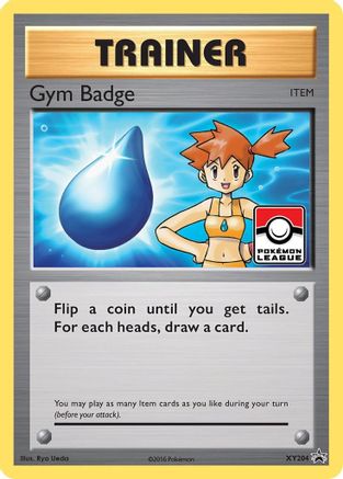 Gym Badge (Misty) (XY204/211) Holofoil [XY Promos] - Promo