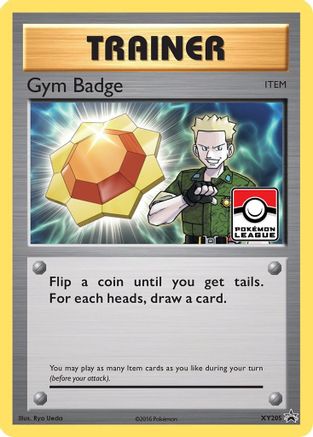 Gym Badge (Lt. Surge) (XY205/211) Holofoil [XY Promos] - Promo