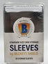 Beckett Shield: STORAGE SEMI-RIGID SLEEVES: Standard SIZE (50ct)