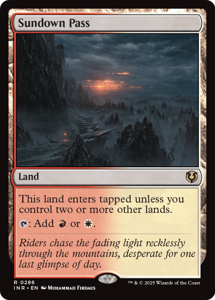 Sundown Pass (INR-286) - Innistrad Remastered