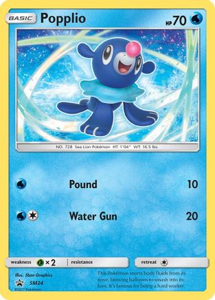Popplio - SM24 (SM24/248) Holofoil [SM Promos] - Promo