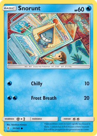 Snorunt (031/145) [Guardians Rising] - Common