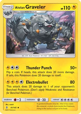 Alolan Graveler (041/145) [Guardians Rising] - Uncommon