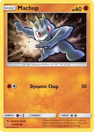 Machop (063/145) [Guardians Rising] - Common