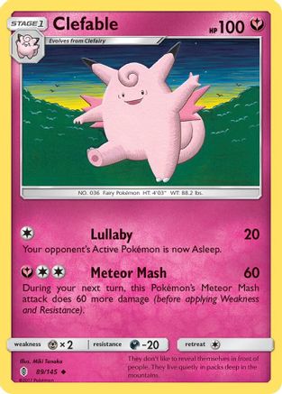Clefable (089/145) [Guardians Rising] - Uncommon