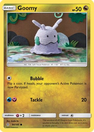 Goomy (094/145) Reverse Holofoil [Guardians Rising] - Common