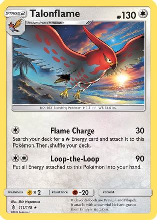 Talonflame (111/145) [Guardians Rising] - Rare