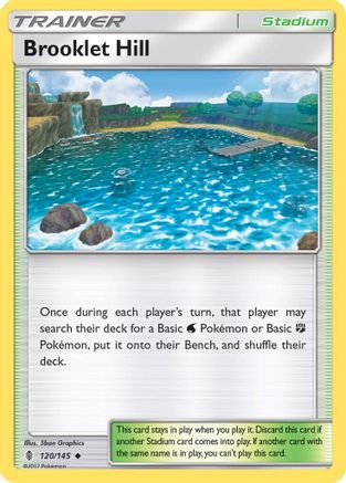 Brooklet Hill (120/145) Reverse Holofoil [Guardians Rising] - Uncommon