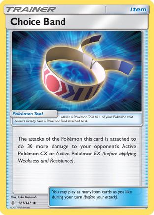 Choice Band (121/145) Reverse Holofoil [Guardians Rising] - Uncommon